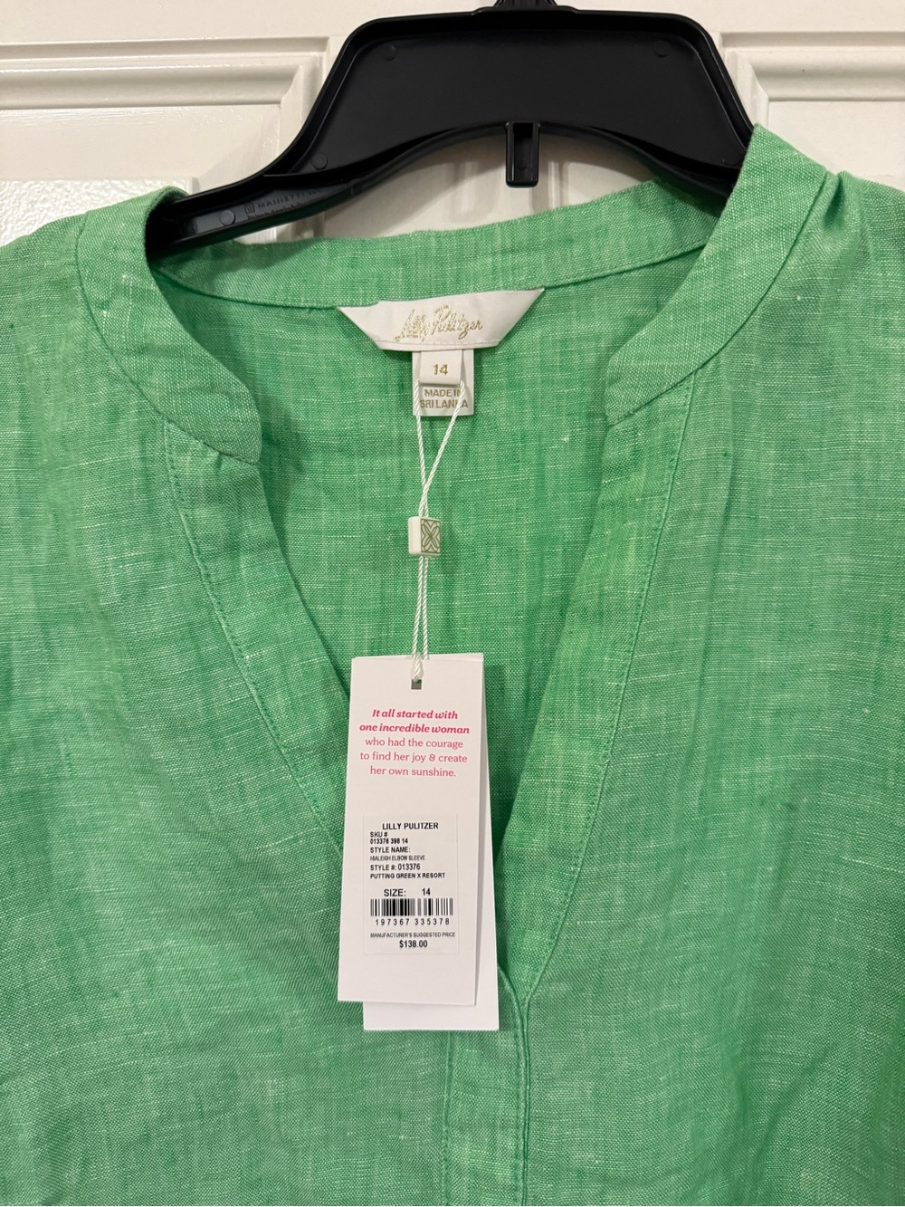 Lilly Pulitzer Mialeigh Linen Top - Picture 3 of 9